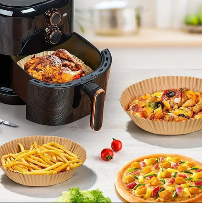 Air Fryer Liners x 100Pcs Non-Stick